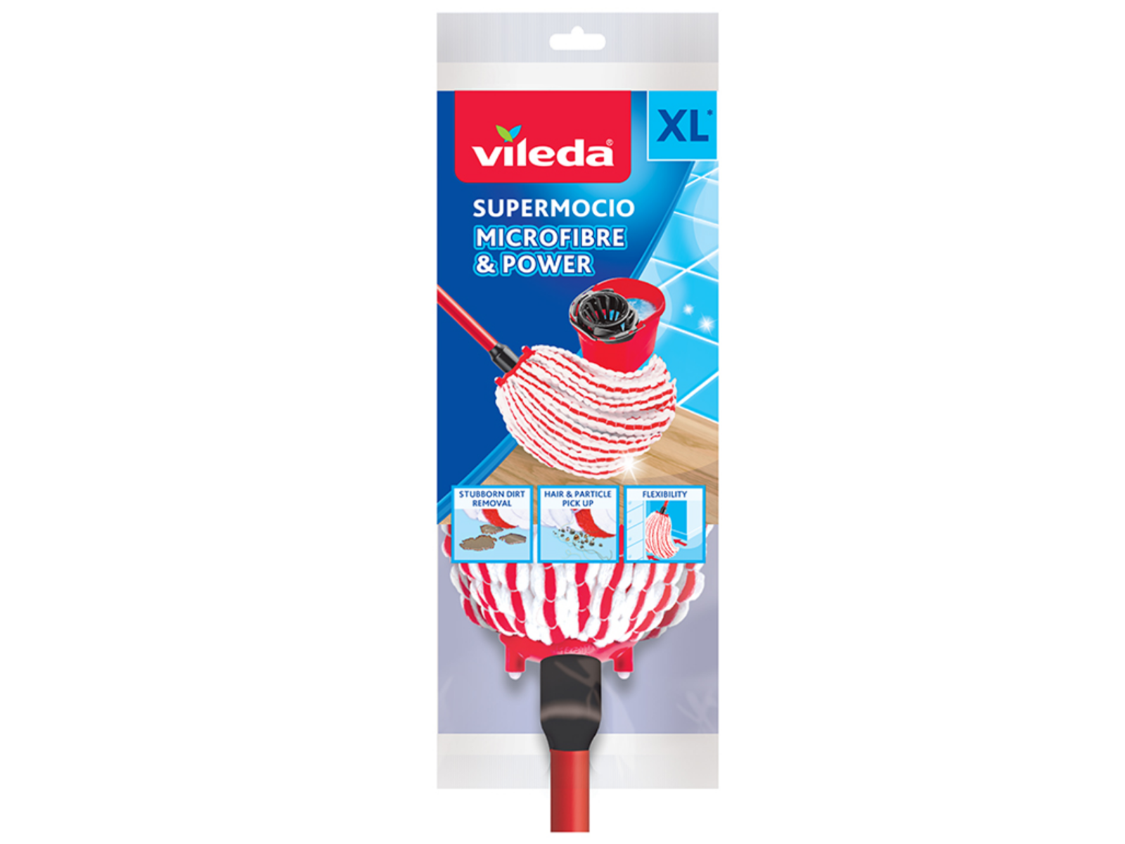 Mop MICROFIBRE and POWER Vileda Mop + Kij 160474